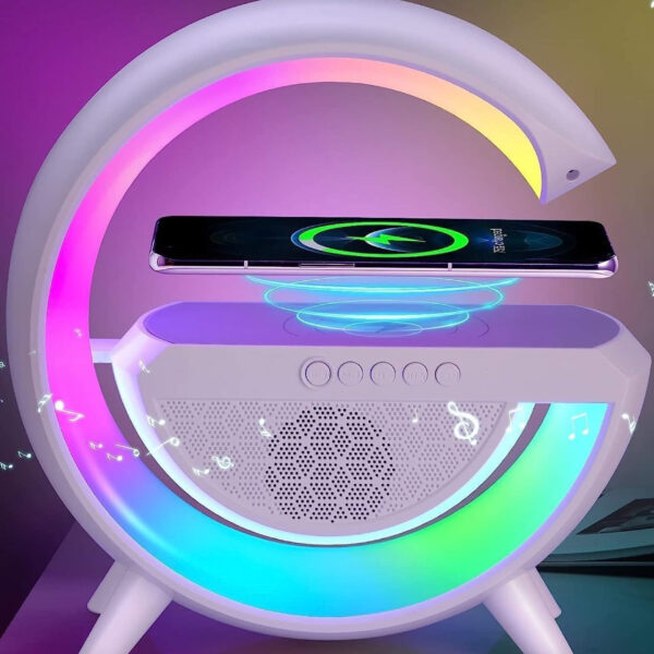 G Lamp with Speaker and Wireless Charger